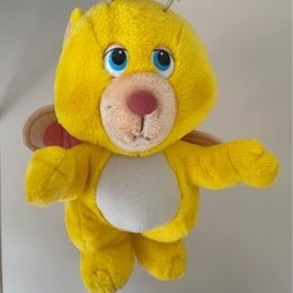 Vintage 80s Disney The Wuzzles Butterbear 12” Plush